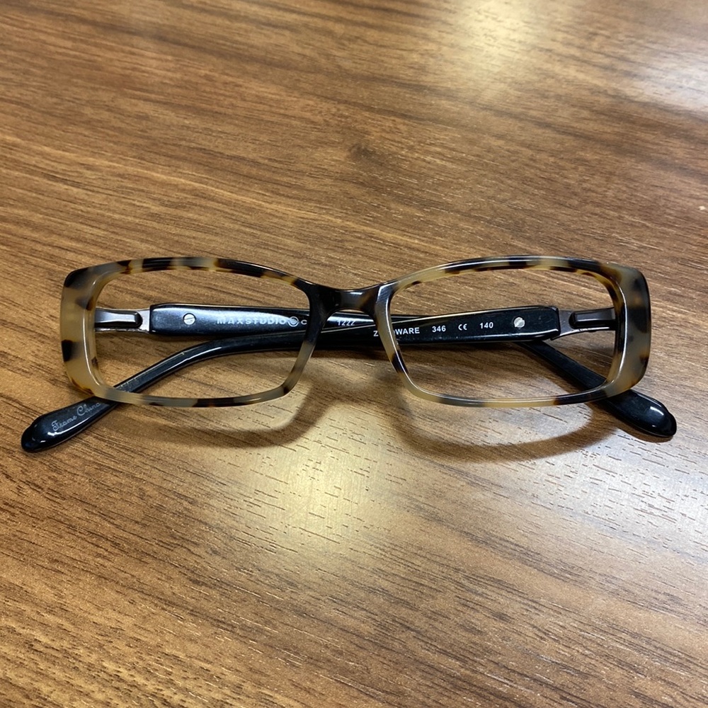 Max Studio Tortoise Eyeglasses (Style No. 122Z)